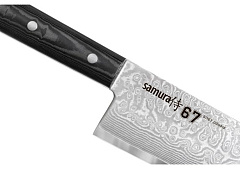 Шеф нож Сантоку SAMURA 67 DAMASCUS SD67-0094M/Y