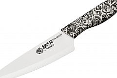 Нож кухонный "Samura Inca" универсальный 155 мм, белая циркониевая керамика SIN-0023W/K