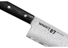 Европейский шеф нож SAMURA 67 DAMASCUS SD67-0087M/K