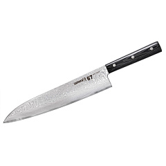 Европейский шеф нож SAMURA 67 DAMASCUS SD67-0087M/K