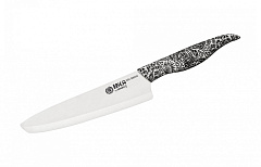Нож кухонный "Samura Inca" Шеф 187 мм, белая циркониевая керамика SIN-0085W/K