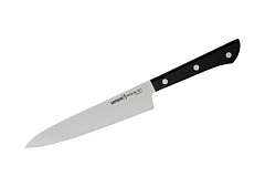 Нож кухонный HARAKIRI SAMURA SHR-0024B/K (ЧЕРНАЯ РУКОЯТЬ)