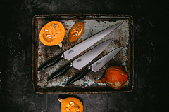 Нож кухонный "Samura Joker" для нарезки, слайсер 297 мм, AUS-8, АБС-пластик SJO-0045B/A