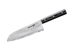  SD67-0094M/K Нож кухонный "Samura 67" Сантоку 175 мм, дамаск 67 слоев, микарта SD67-0094М/K-1
