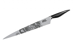 Нож кухонный "Samura Joker" для нарезки, слайсер 297 мм, AUS-8, АБС-пластик SJO-0045B/A