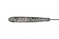 Нож кухонный "Samura Inca" Шеф 187 мм, чёрная циркониевая керамика SIN-0085B/K