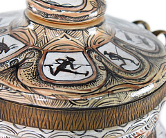 Тандыр "Охота" с откидной крышкой