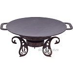 Садж 58 см (чугун) + подставка "Турецкая"