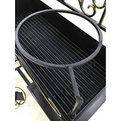 Мангал с крышей "Модерн NEW" с коптильней и выдвижной жаровней