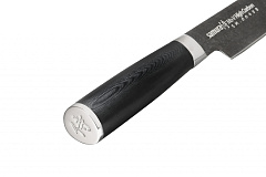 Нож кухонный "Samura Mo-V Stonewash" для нарезки 230 мм, G-10 SM-0045B/K