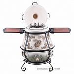 Набор "Премиум плюс": Тандыр "Степной NEW" с откидной крышкой, со столиками + аксессуары