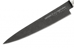 Нож кухонный "Samura Mo-V Stonewash" универсальный 150 мм, G-10 SM-0023B/K