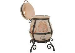 Тандыр "ГРЕЧЕСКИЙ" Слоновая кость