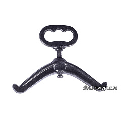 Афганский казан черный на 20л, с ручками