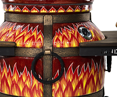 Тандыр "Огненный" с откидной крышкой