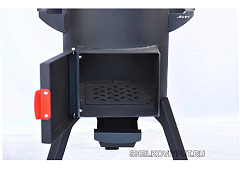 Казан чугунный 17л Ситон с чугунной крышкой + очаг "Премиум "Берель"