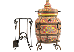 Тандыр эксклюзивный "Гранд огненный" (работа заслуженного скульптора России)