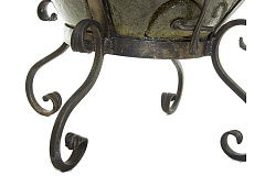 Малые модели: тандыр "АРСЛАН" Зеленый со съемной крышкой, аксессуары из каталога  в комплекте