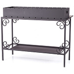 Мангал дачный АМ10 (толщина жаровни 3 мм, без аксессуаров)