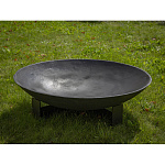 Стальная чаша на лопастном основании 60 см