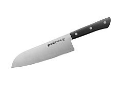 Нож Сантоку SAMURA HARAKIRI SHR-0095B/K (черная рукоять)