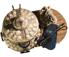 Тандыр "Шелковый Путь" с откидной крышкой