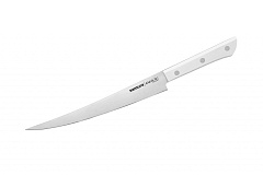 Нож кухонный "Samura HARAKIRI" филейный Fisherman 224 мм, кор.-стойк. сталь,ABS пластик SHR-0048WF