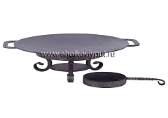 Садж 42 см (чугун) + подставка "Тегеран"