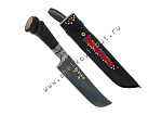 Узбекский нож "Пчак" средний с черной рукояткой