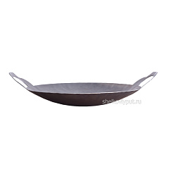 Садж 38 см (сталь) + подставка "Афина"