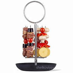 Тритон для тандыра с чугунной сковородой D28см