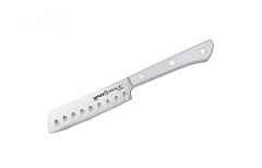 Нож для масла SAMURA HARAKIRI SHR-0015W/Y (БЕЛАЯ РУКОЯТЬ)