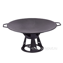 Садж 43 см (чугун) + подставка "Кавказ"