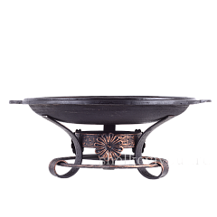 Садж-крышка 37,5 см (чугун) + подставка под садж "Товуз"