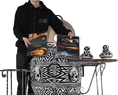 Тандыр "Этнос" с откидной крышкой