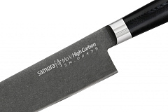 Нож кухонный "Samura Mo-V Stonewash" накири 167 мм, G-10 SM-0043B/K