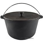 Казан чугунный походный 6 литров