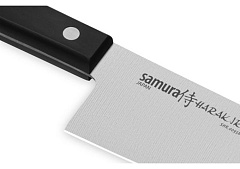 Нож Сантоку SAMURA HARAKIRI SHR-0095B/K (черная рукоять)