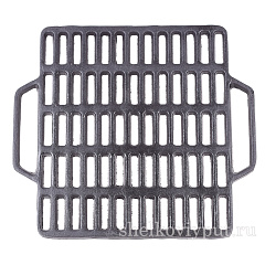 Решетка-гриль чугунная литая 400х440 мм Камская Посуда