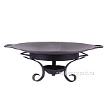 Садж 43 см (чугун) + подставка "Стамбул"