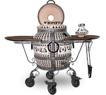 Тандыр "Африка" с откидной крышкой, с 2-я столиками