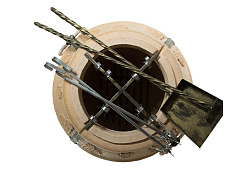 Тандыр "УРАЛ" Слоновая кость