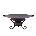 Садж 43 см (чугун) + подставка "Шелковый путь"