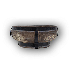 Керамический очаг для костра малый