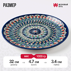 Блюдо для плова 32см