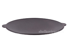 Сковорода-садж чугунная с 2-мя литыми ручками 45см Гардарика