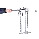 Шампур для тандыра с ключиком