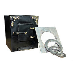 Мангал с крышей "Универсал Люкс" с дымоходом