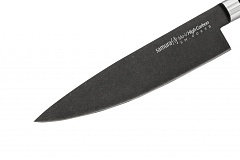 Нож кухонный "Samura Mo-V Stonewash" Шеф 200 мм, G-10 SM-0085B/K
