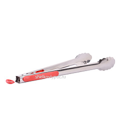 Щипцы многофункциональные 34 см с виниловым покрытием (красные)